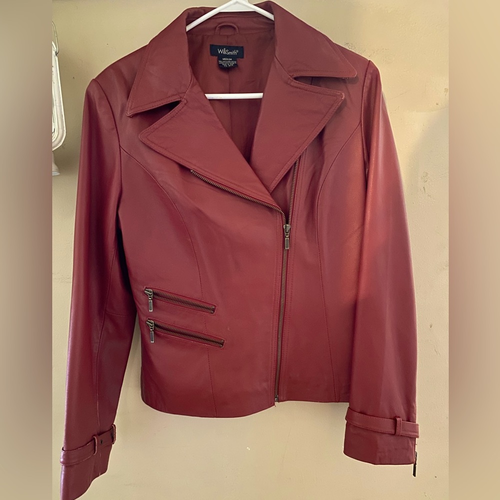 Willi Smith lamb leather jacket